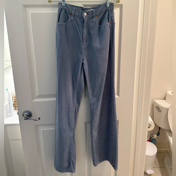 RE/DONE 70s Corduroy Jeans in Blue Size 25 - Picture 2 of 10